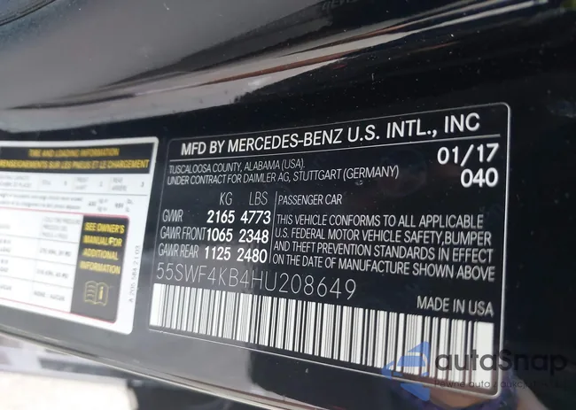 55SWF4KB4HU208649: 40052360