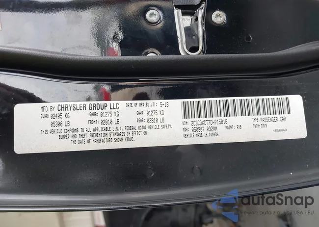 2C3CDXCT7DH715816: 40051753