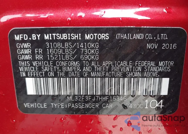 ML32F3FJ7HHF15346: 40054330