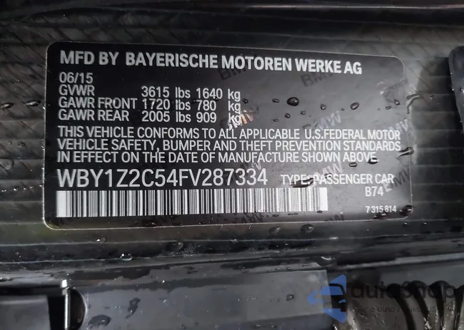 WBY1Z2C54FV287334: 40054393