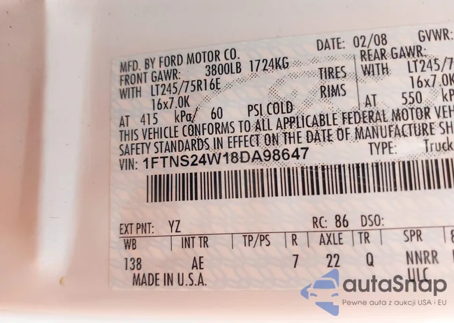 1FTNS24W18DA98647: 40056186