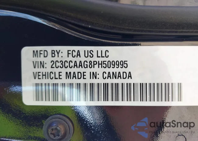 2C3CCAAG8PH509995: 40056445