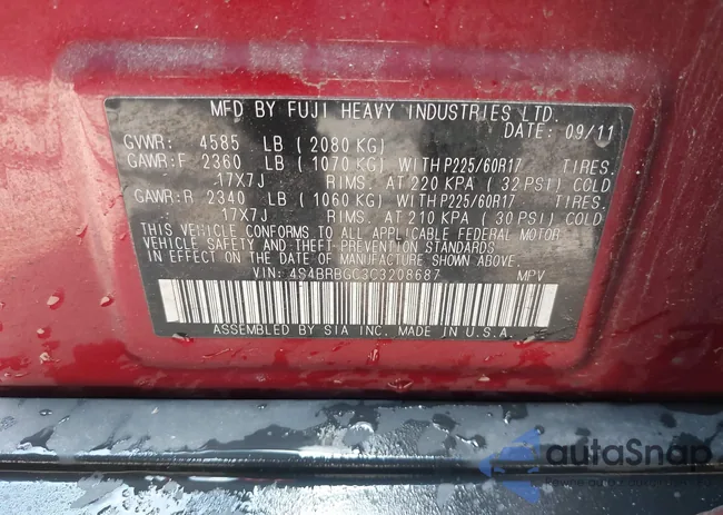 4S4BRBGC3C3208687: 40055724