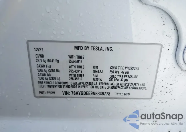 7SAYGDEE9NF346778: 40055795