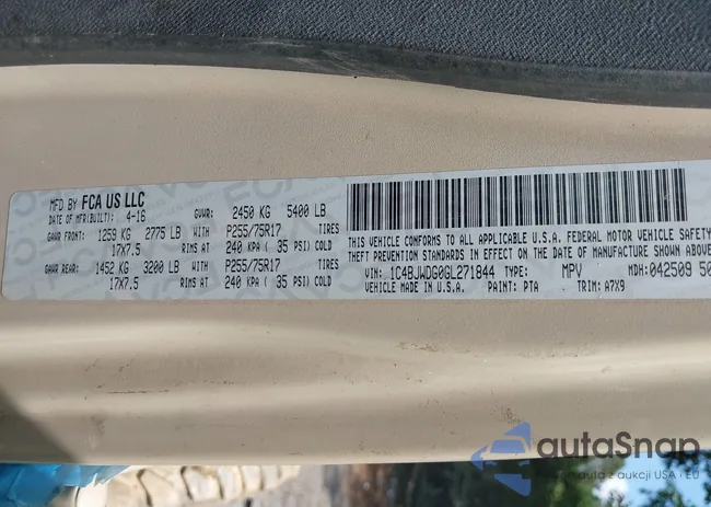 1C4BJWDG0GL271844: 40056931