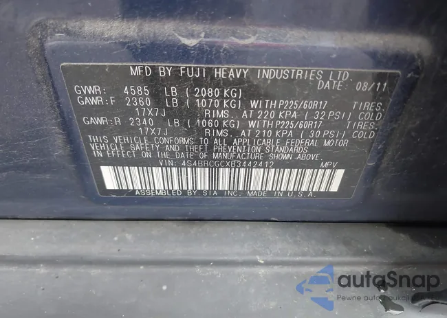 4S4BRCGCXB3442412: 40056950