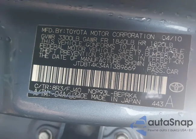 JTDBT4K34A1389669: 40056974