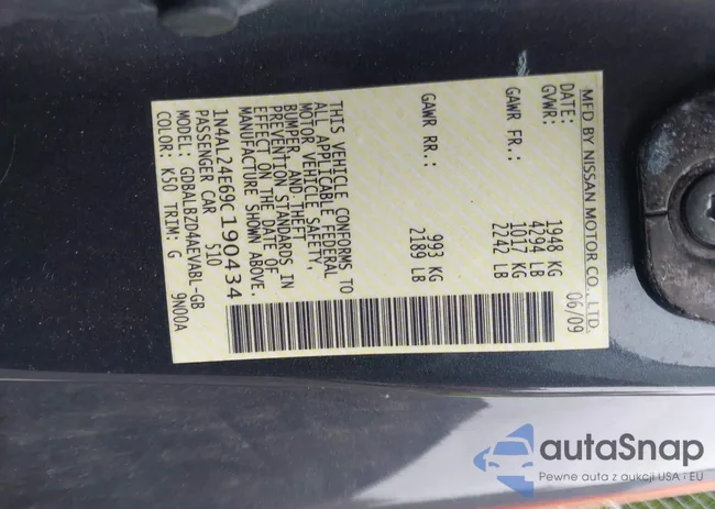 1N4AL24E69C190434: 40056540