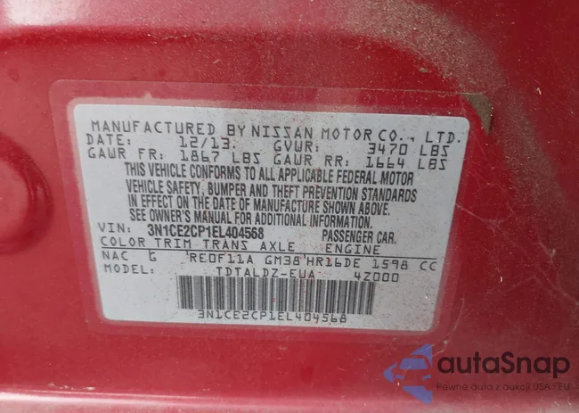 3N1CE2CP1EL404568: 40056875