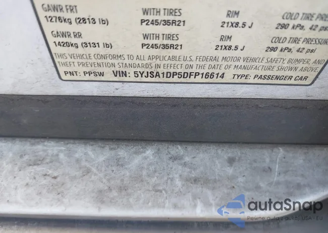 5YJSA1DP5DFP16614: 40060659