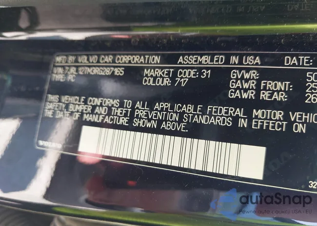 7JRL12TM3RG287165: 40063329