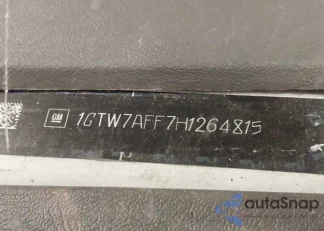 1GTW7AFF7H1264815: 40065164