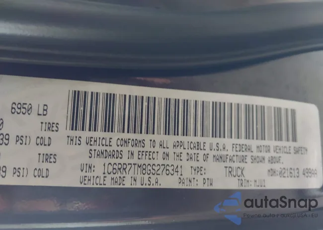 1C6RR7TM8GS276341: 40065371