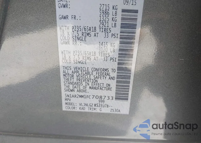 5N1AR2MM1FC708733: 40065876