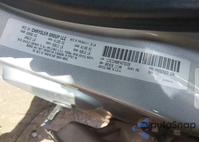 1C3CCCAB8FN572228: 40072317