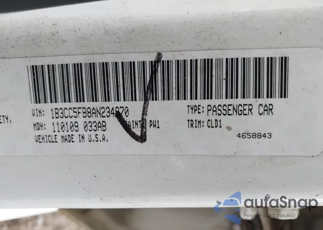 1B3CC5FB8AN234970: 40071695