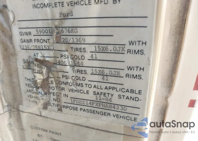 1FDDE14FXFHA84230: 40081019