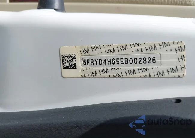 5FRYD4H65EB002826: 40093433