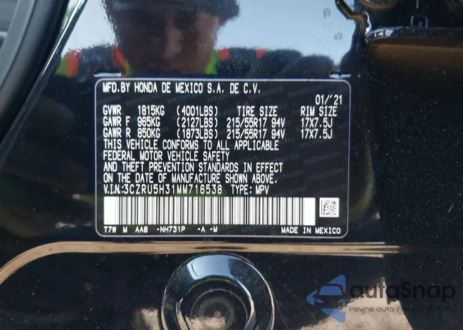 3CZRU5H31MM716538: 40096247