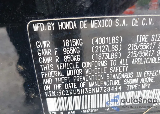 3CZRU5H36NM728444: 40095704