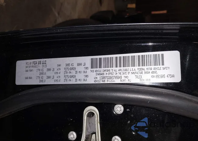 1C6RR7GG6KS705649: 40097870