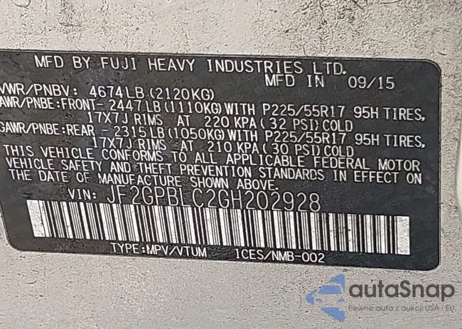 JF2GPBLC2GH202928: 40097496