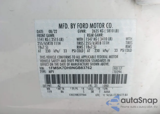 1FMSK7DH0NGB83762: 40102192