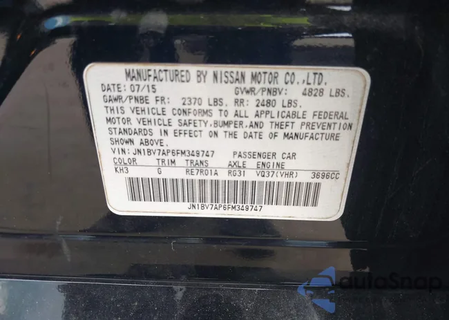 JN1BV7AP6FM349747: 40106273