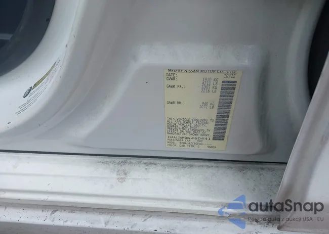 1N4AL3AP5DN460441: 40105542