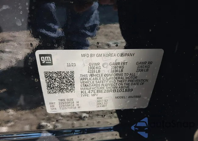 KL47LBE28RB101889: 40108224