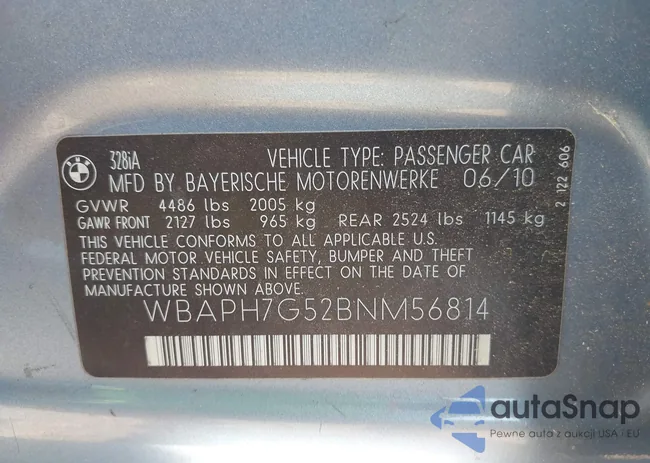 WBAPH7G52BNM56814: 40111441