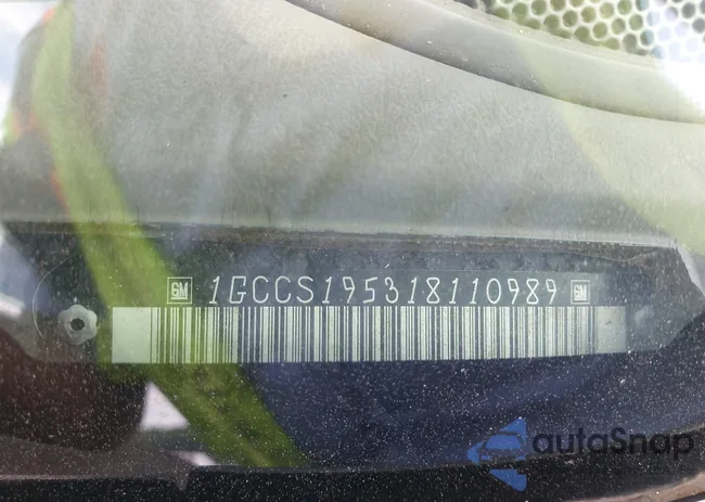 1GCCS195318110989: 40116094