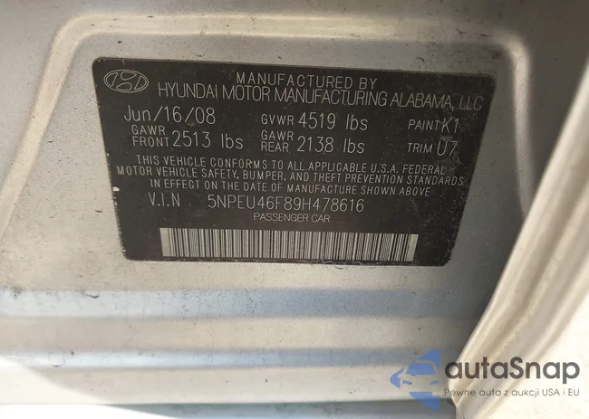 5NPEU46F89H478616: 40117891