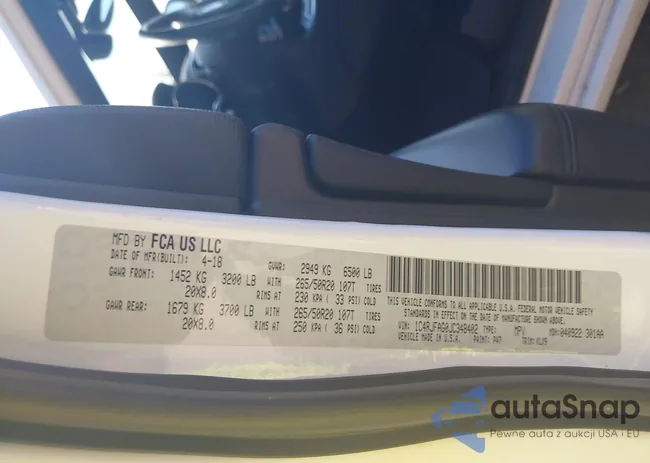 1C4RJFAG0JC348402: 40123477