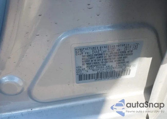 3N1AB7AP5FY317440: 40129665