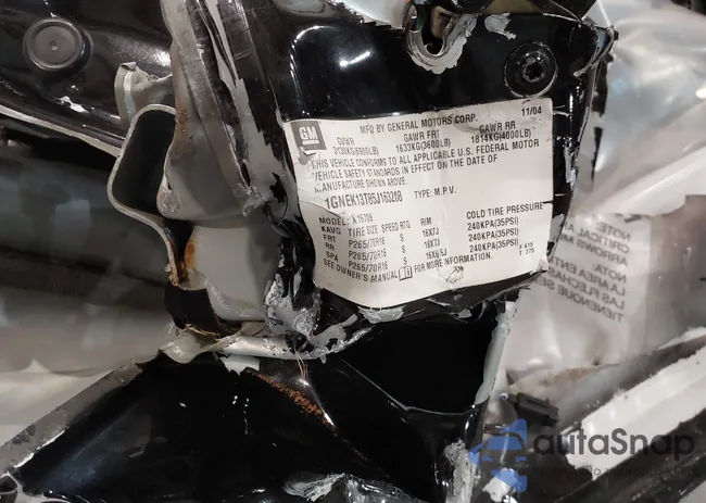 1GNEK13T85J163208: 40130206