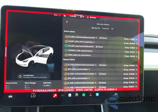 5YJ3E1EA2LF615211: 40135963