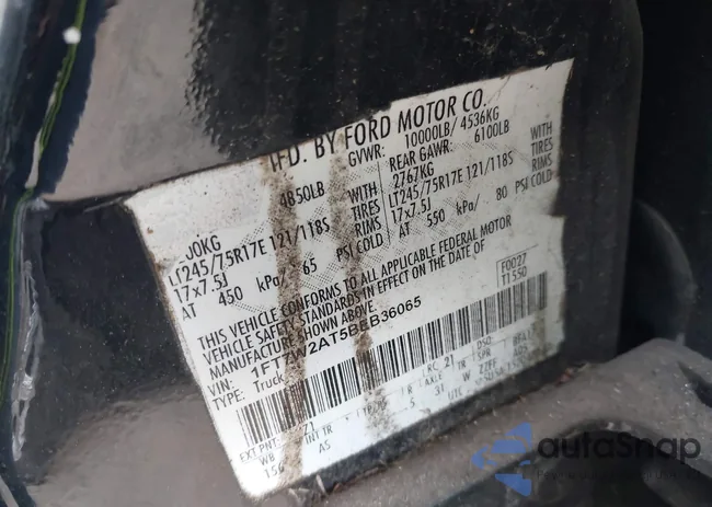 1FT7W2AT5BEB36065: 40137449