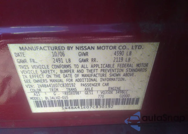 1N4BA41E07C830192: 40150967