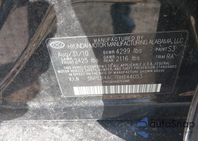 5NPEB4AC7BH144053: 40153070