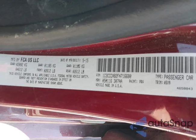 1C3CCCAB2FN716680: 40153766