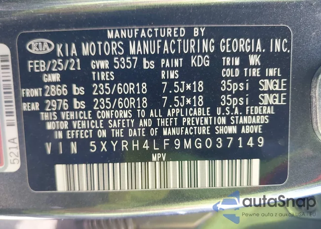 5XYRH4LF9MG037149: 40159019