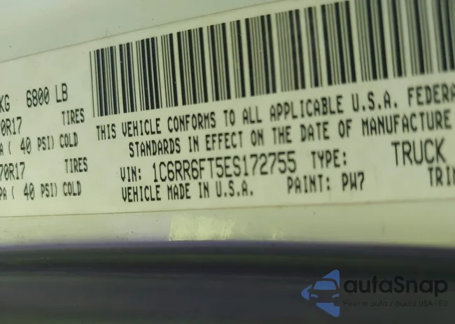 1C6RR6FT5ES172755: 40163140