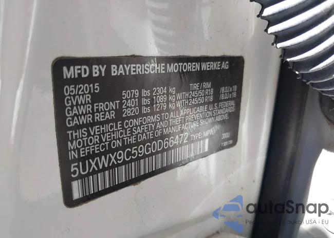 5UXWX9C59G0D66472: 40167104