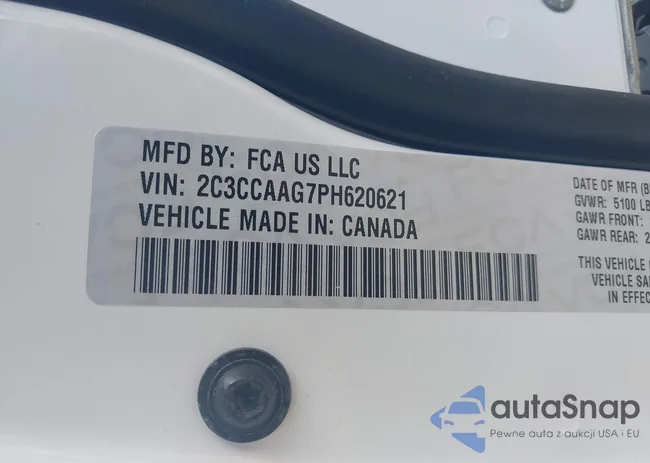 2C3CCAAG7PH620621: 40169461