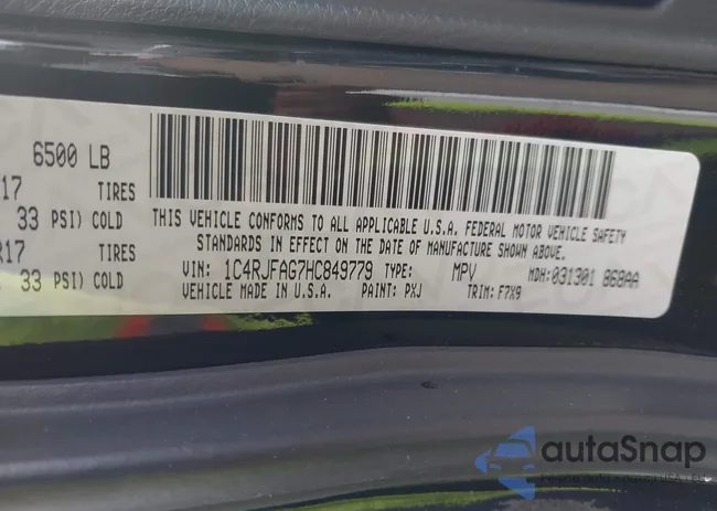 1C4RJFAG7HC849779: 40173619