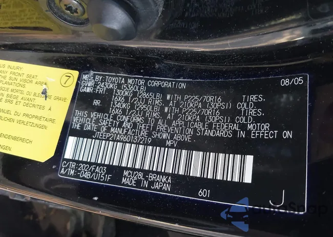 JTEEP21A960137219: 40173937