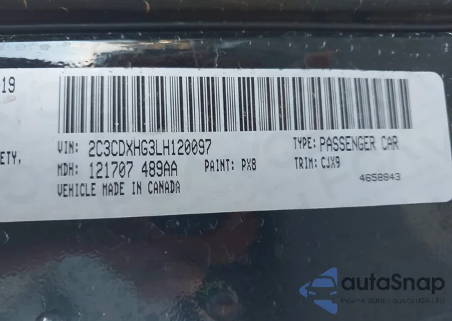 2C3CDXHG3LH120097: 40176599