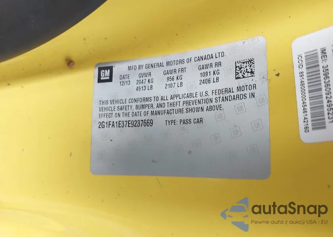 2G1FA1E37E9237669: 40182121