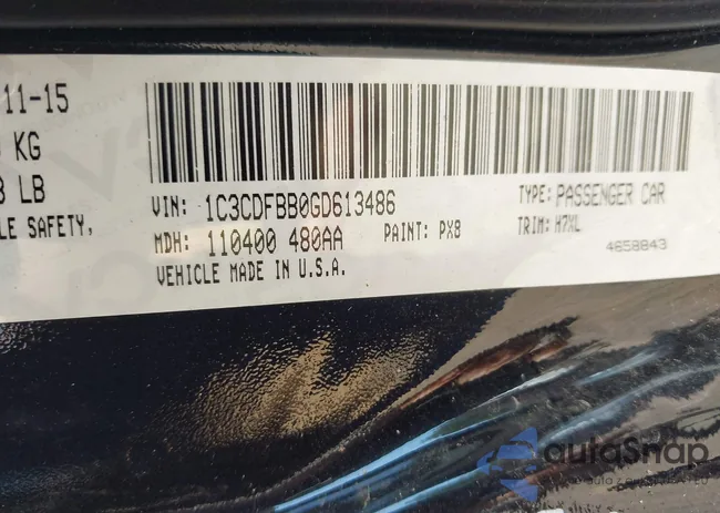 1C3CDFBB0GD613486: 40184276